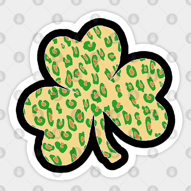 shamrock Sticker by Kaleidoart